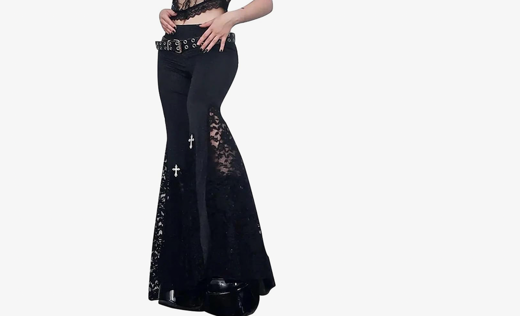 Y2k lace pants