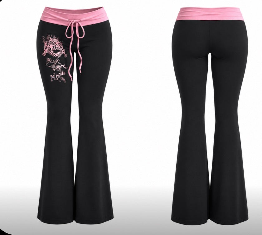 Comfy pants low rise